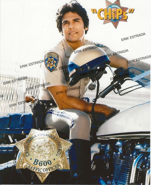 Exclusive Erik Estrada Autographed Prints